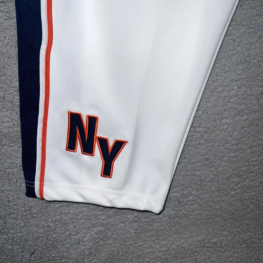 NOS Nike NY Knicks Warm Up Track Pants Men's 2XL XXL White Basketball 2000s‎ VTG